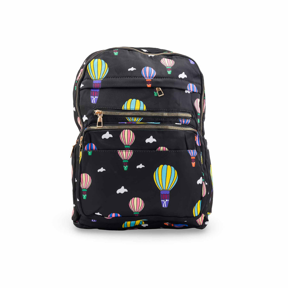 Black Casual Back Pack P47476