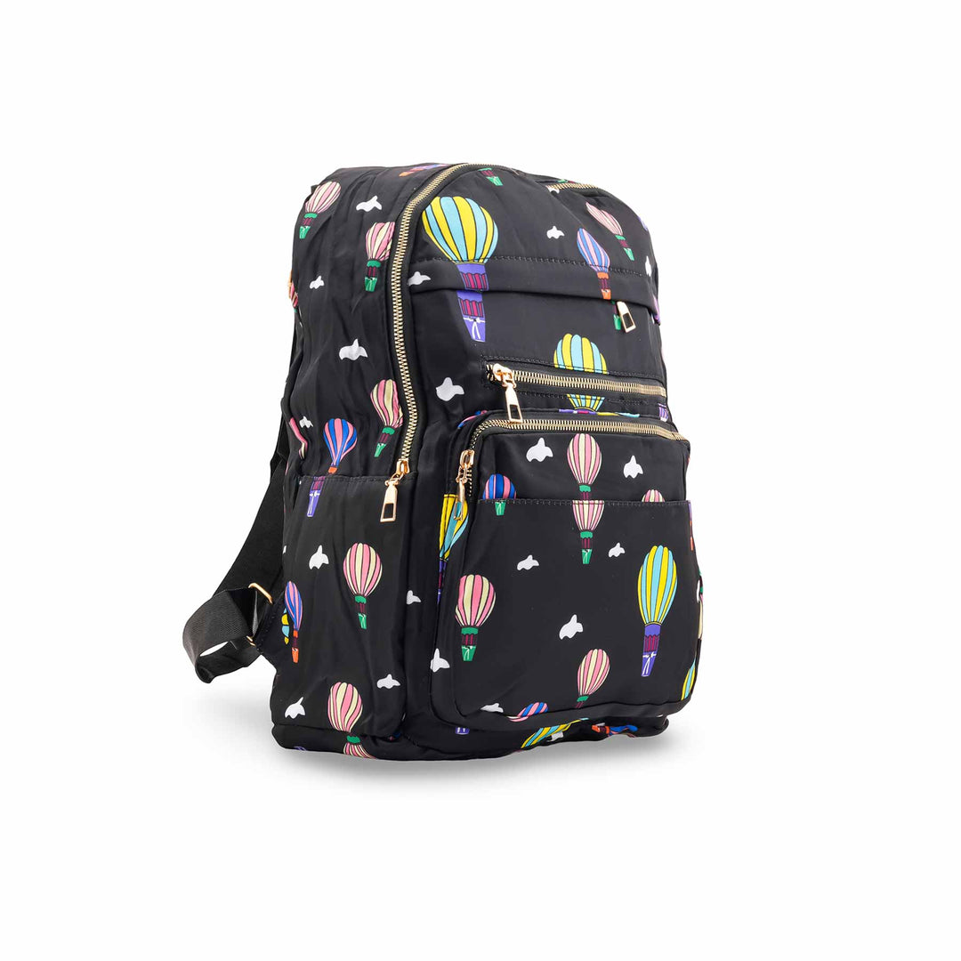 Black Casual Back Pack P47476