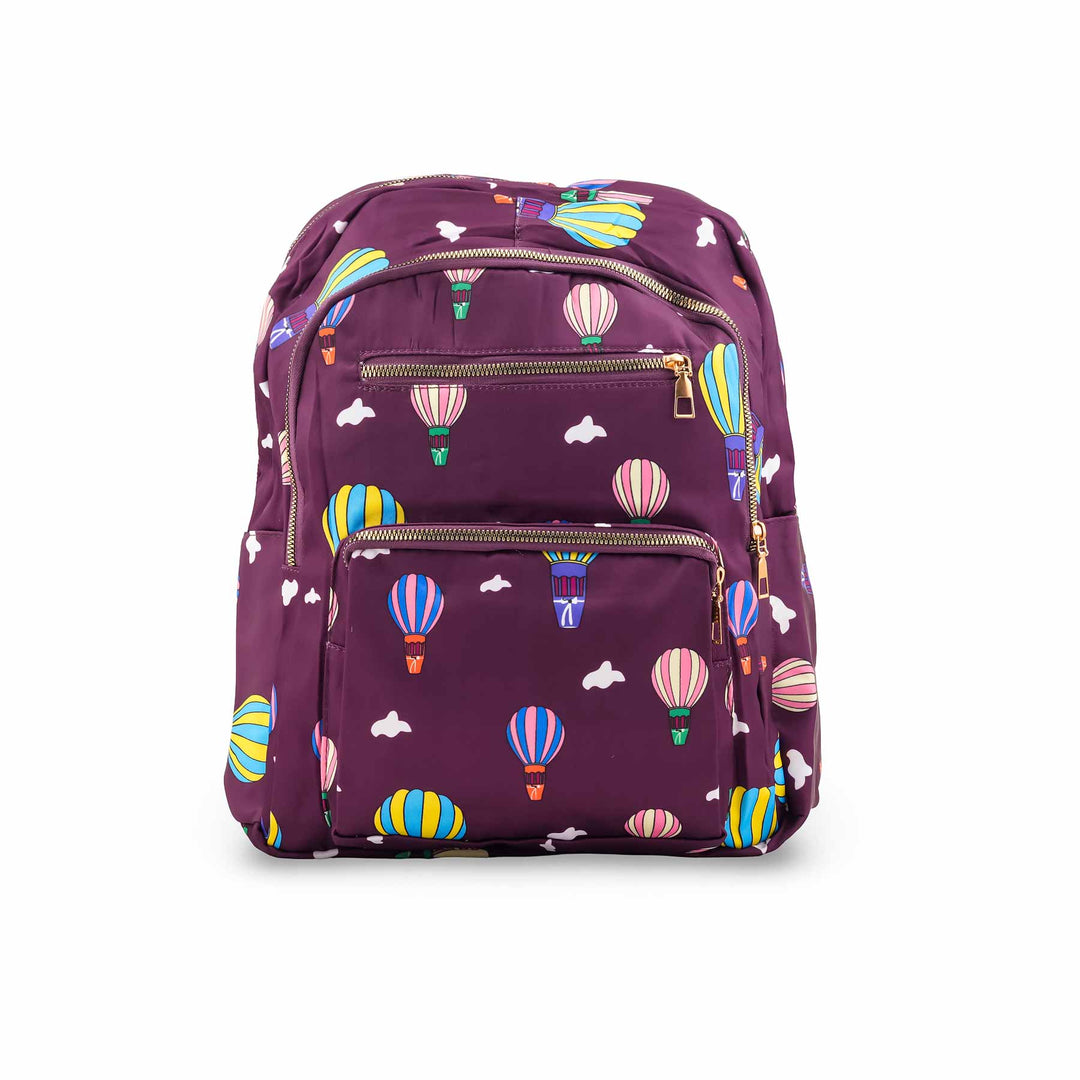Purple Casual Back Pack P47476