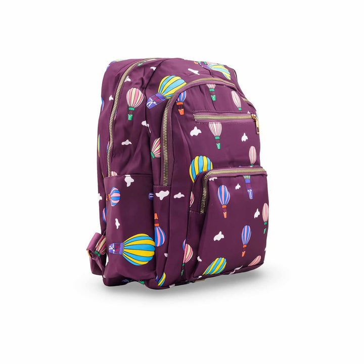 Purple Casual Back Pack P47476