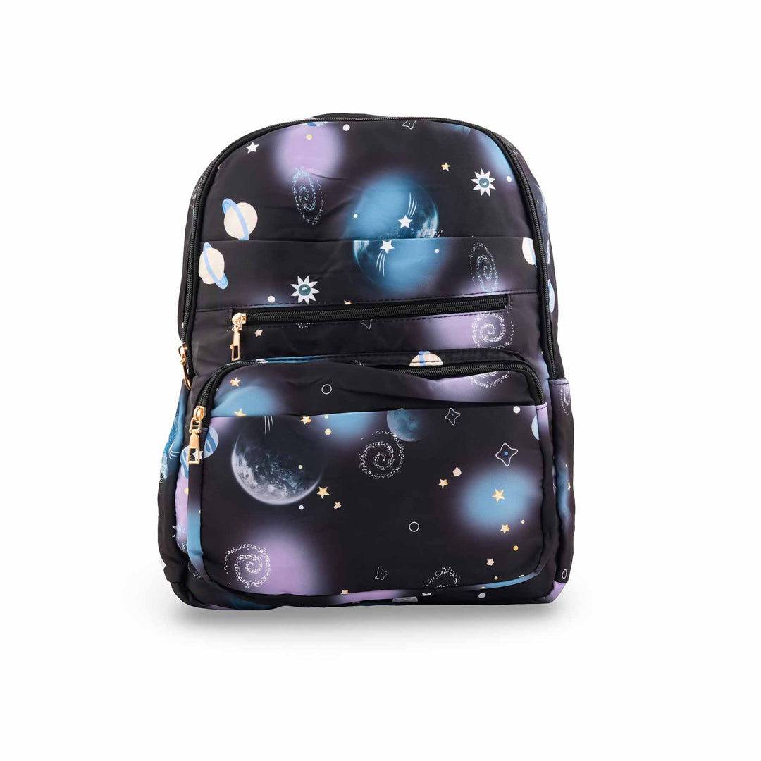 Black Casual Back Pack P47477
