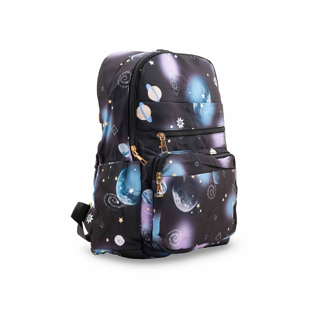 Black Casual Back Pack P47477