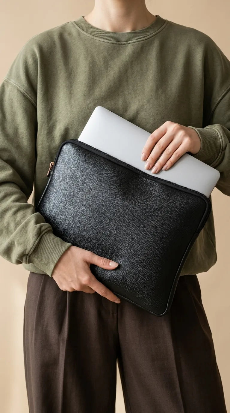 Black Laptop Sleeve For Women P47482