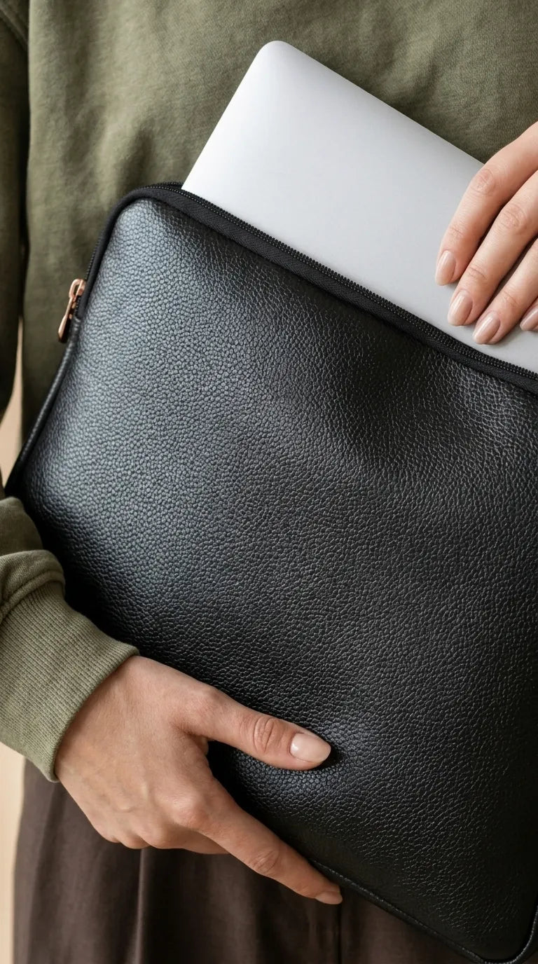 Black Laptop Sleeve For Women P47482