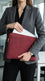 Maroon Laptop Sleeve For Women P47482