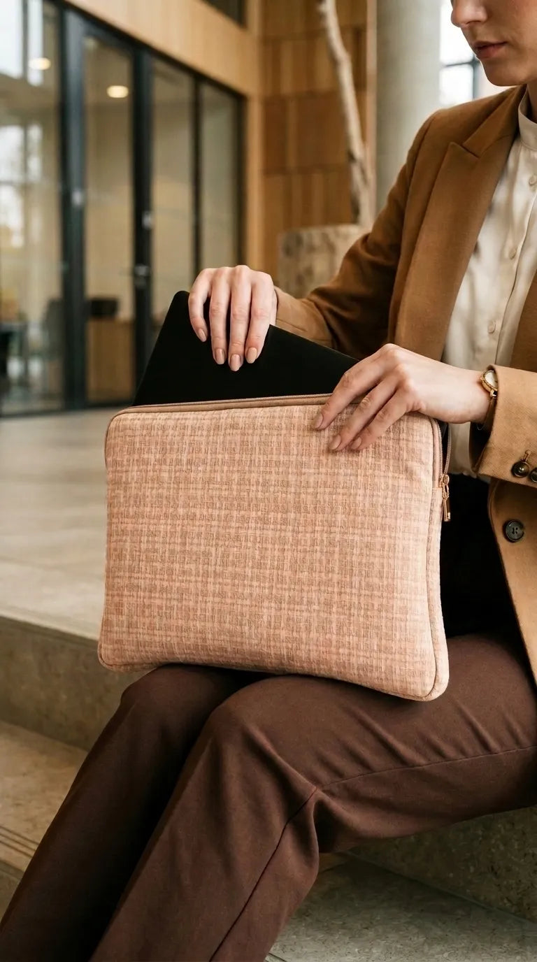 Mustard Laptop Sleeve For Women P47482