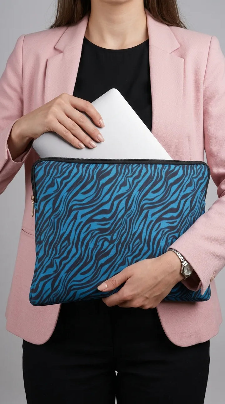 Blue Laptop Sleeve For Women P47482