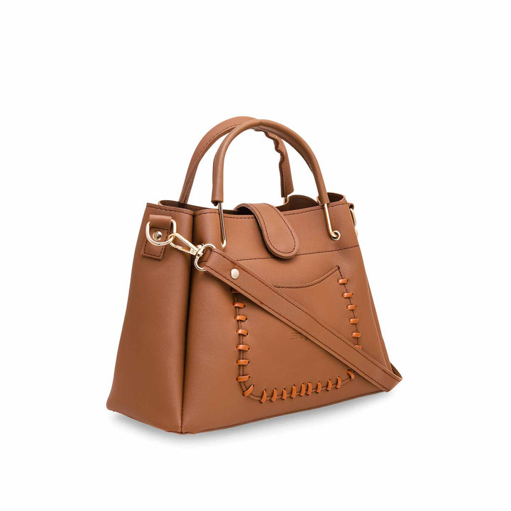 Brown Formal Hand Bag P53395