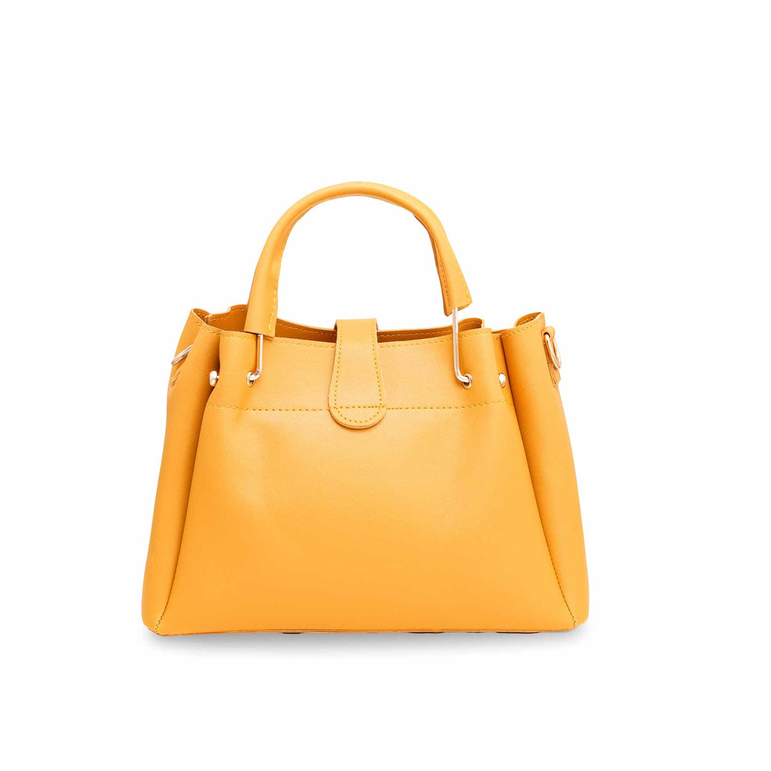 Yellow Formal Hand Bag P53395