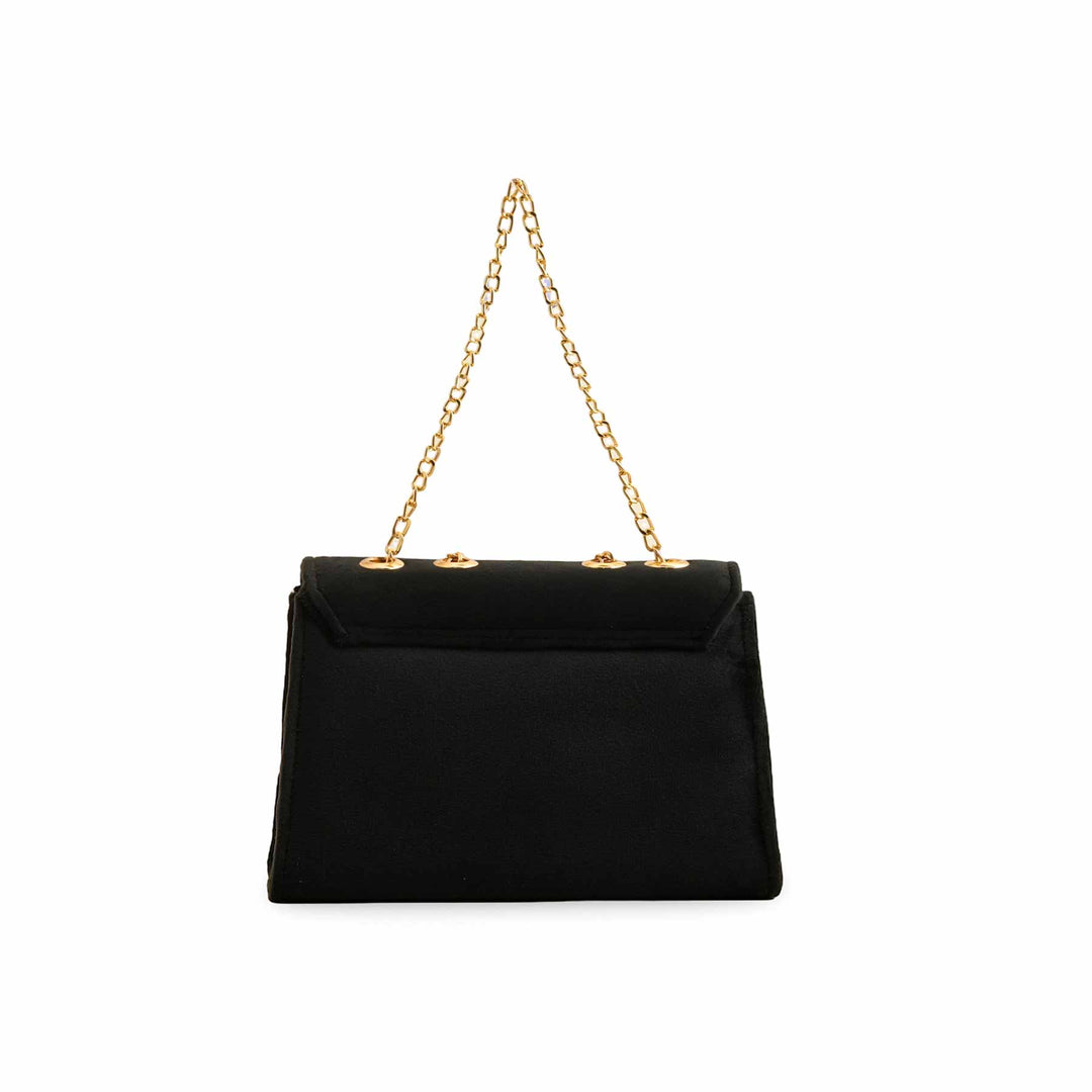 Black Casual Shoulder Bags P54141
