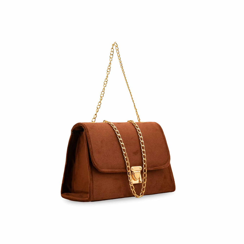 Brown Casual Shoulder Bags P54141