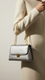 Silver Casual Shoulder Bag For Women P54163