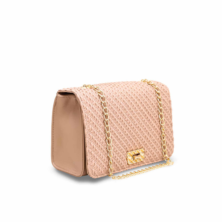 Beige Formal Shoulder Bag P54541