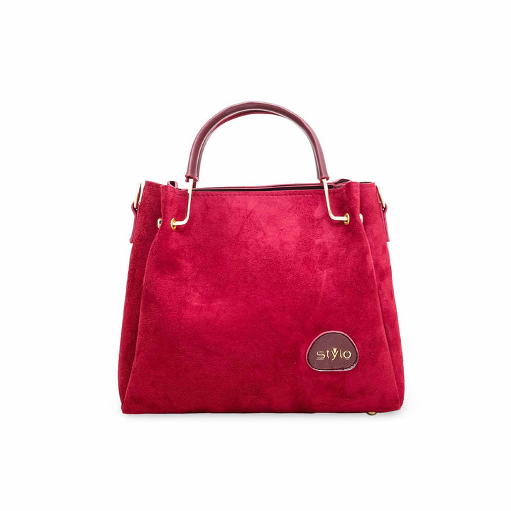 Maroon Hand Bag P55352