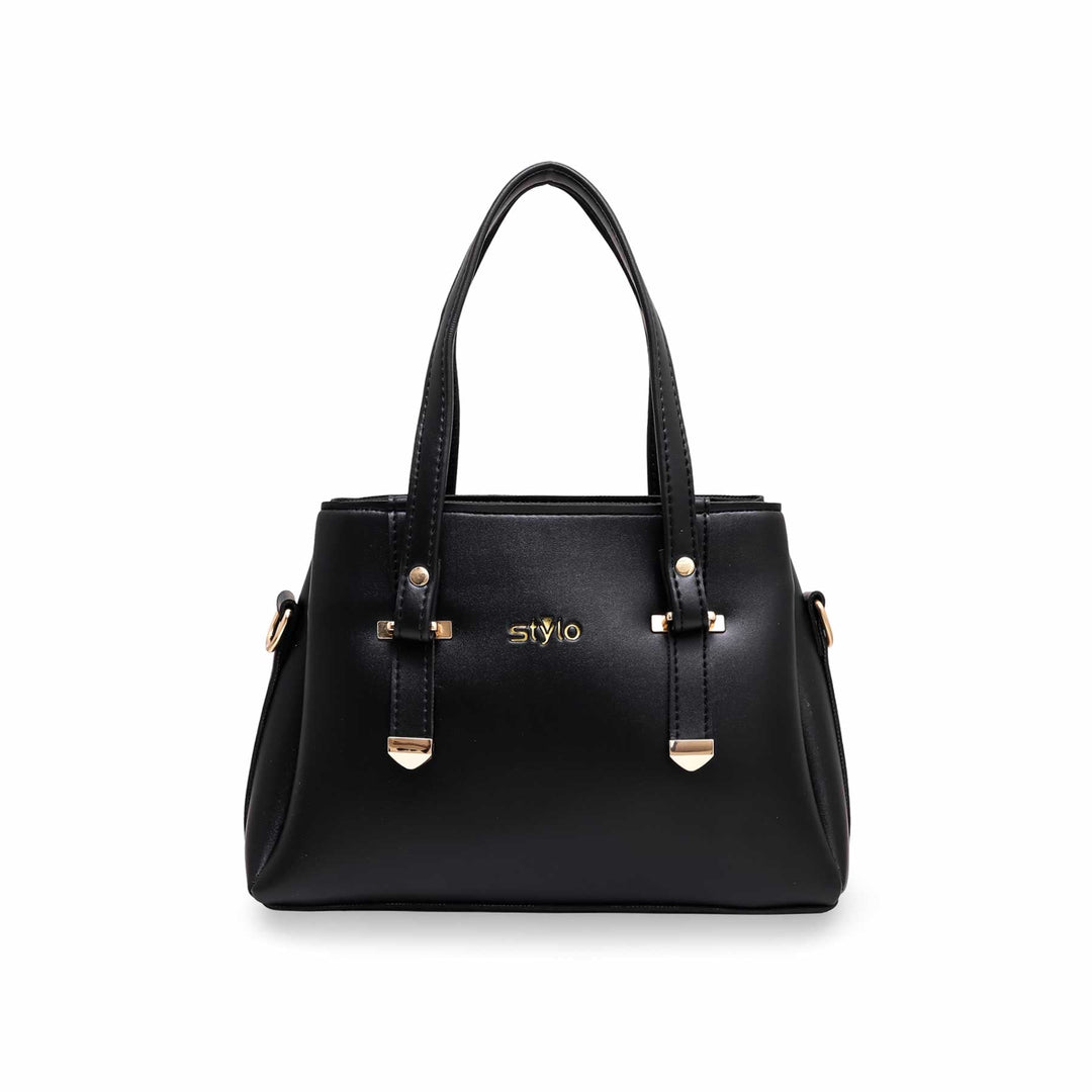 Black Formal Hand Bag P55380