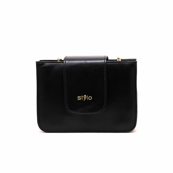 Black Casual Cross Body Bag P55383