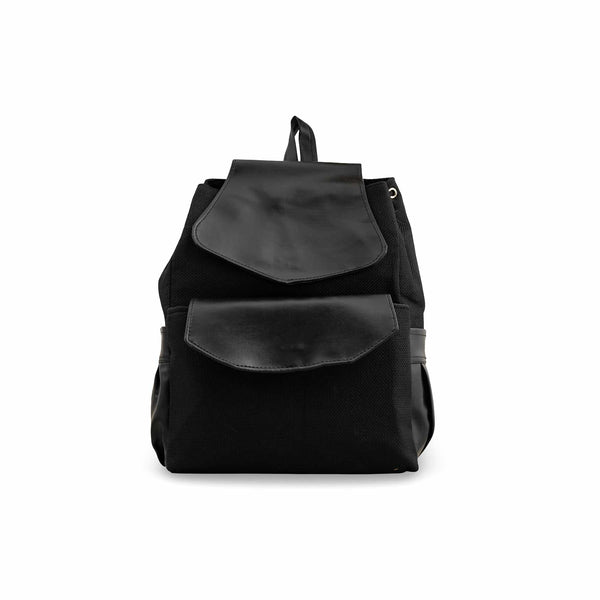 Black Casual Back Pack P55387