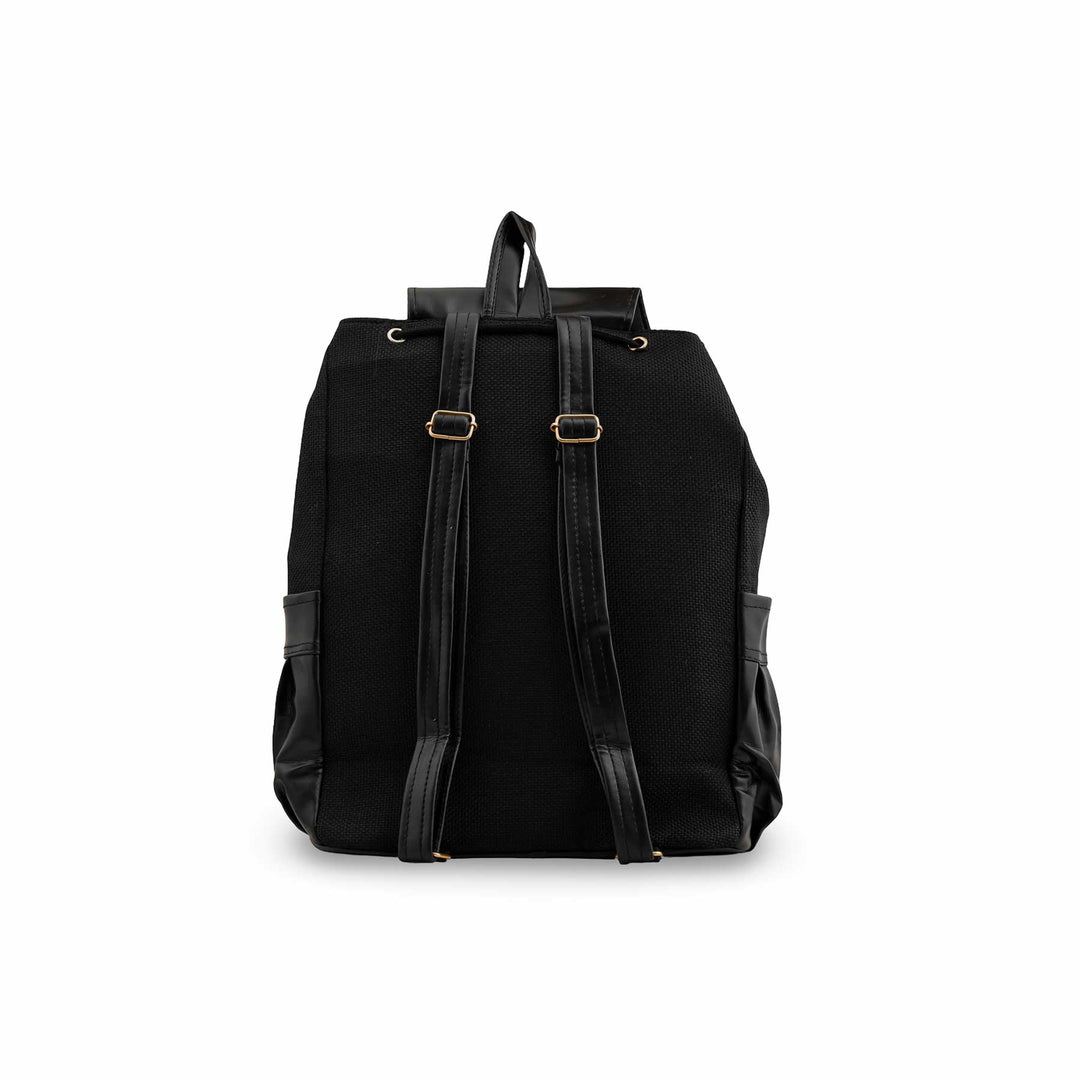 Black Casual Back Pack P55387