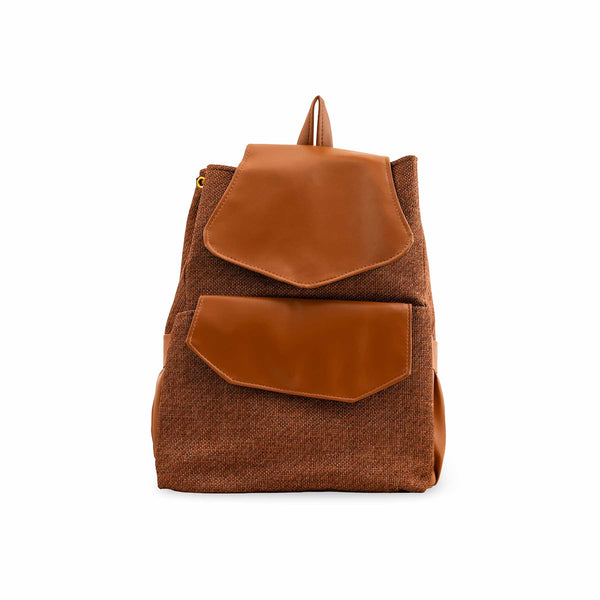 Brown Casual Back Pack P55387