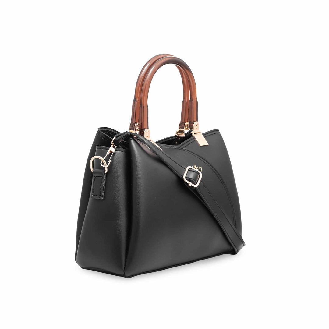 Black Formal Hand Bag P55468