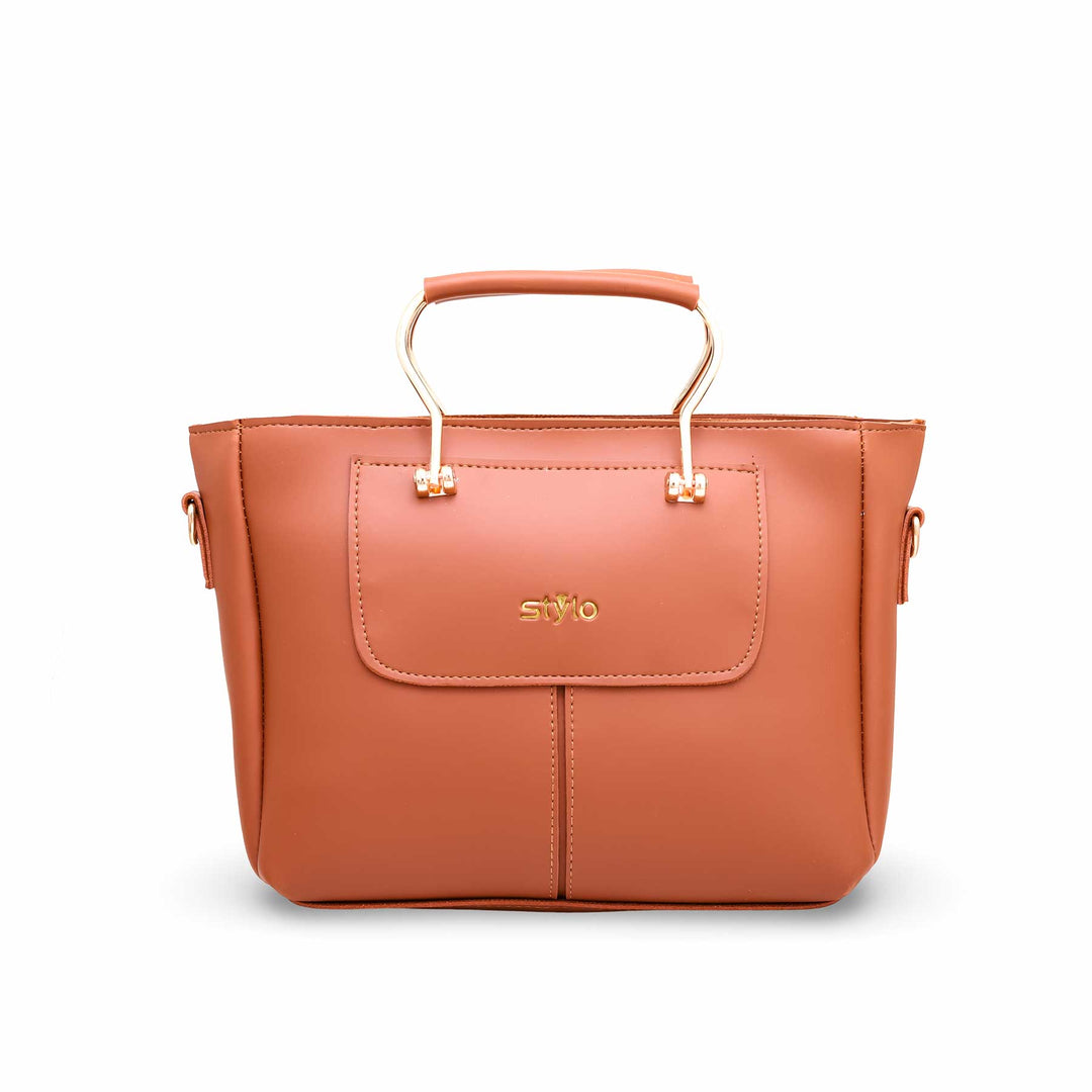 Mustard Formal Hand Bag P55475