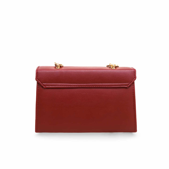 Maroon Casual Shoulder Bag P55480