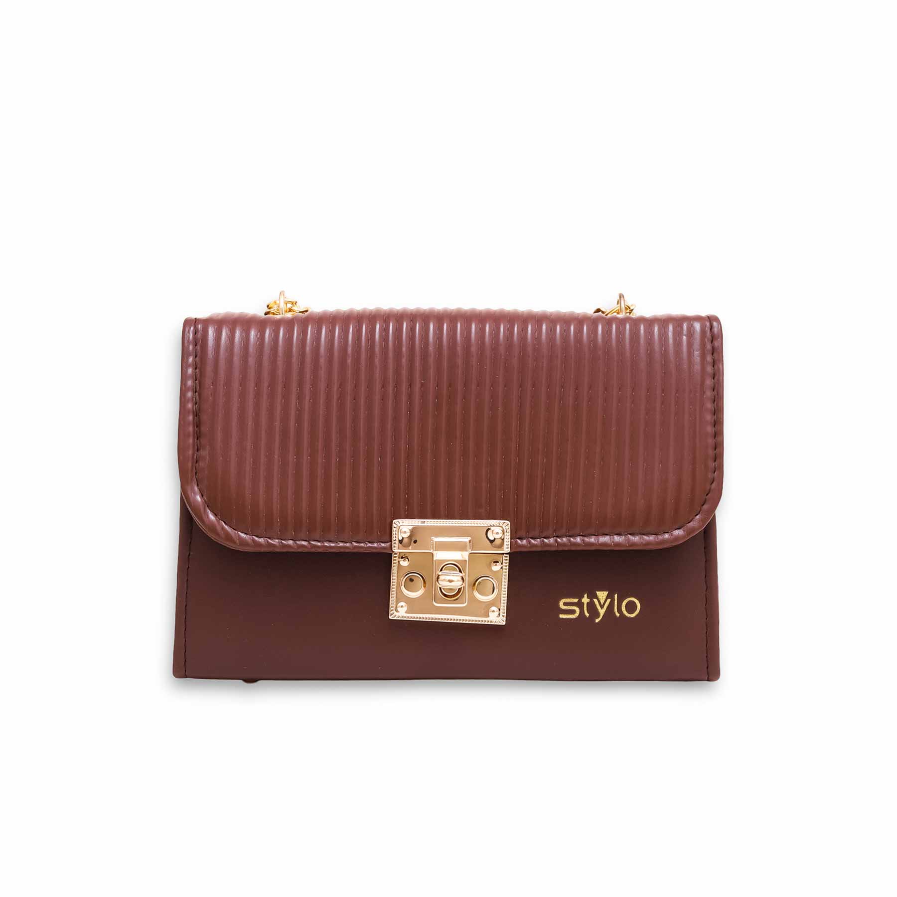 Brown Casual Shoulder Bag P55481