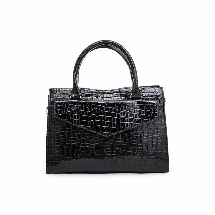 Black Formal Hand Bag P55528