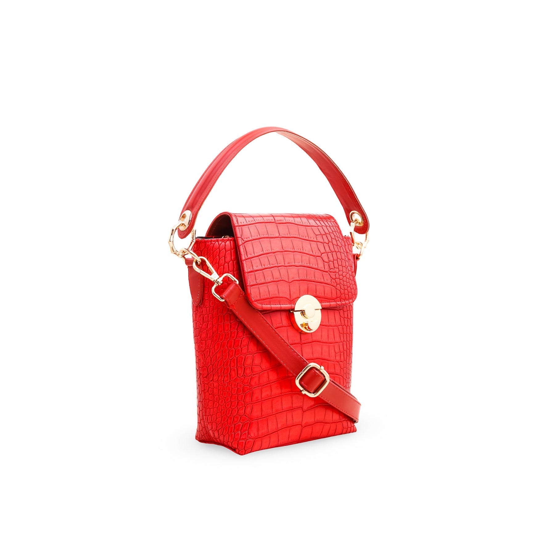 Red Casual Crossbody Bag P55530