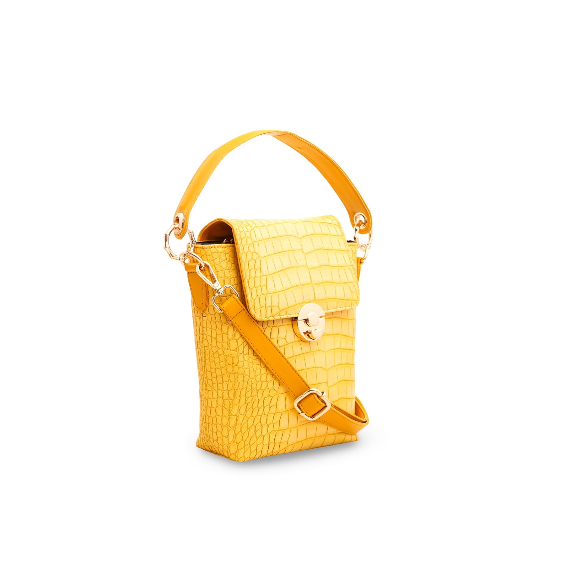Yellow Causal Crossbody Bag P55530