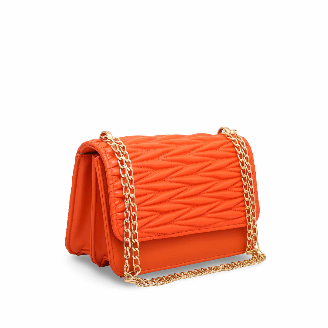 Orange Formal Hand Bag P55568