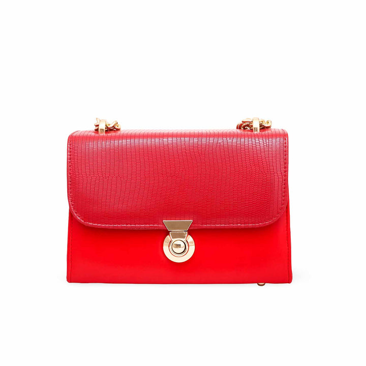 Red Formal Shoulder Bag P55569