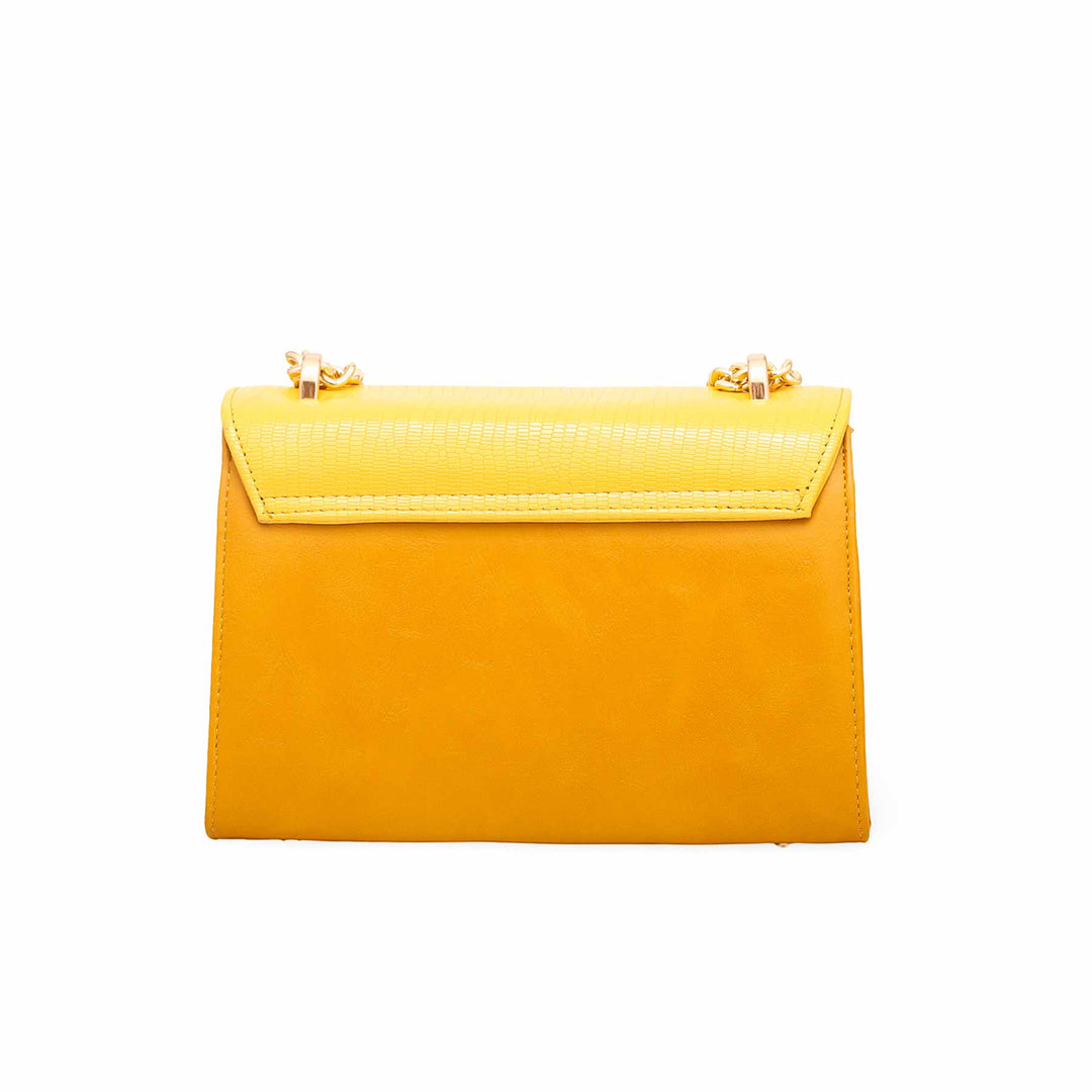 Yellow Formal Shoulder Bag P55569