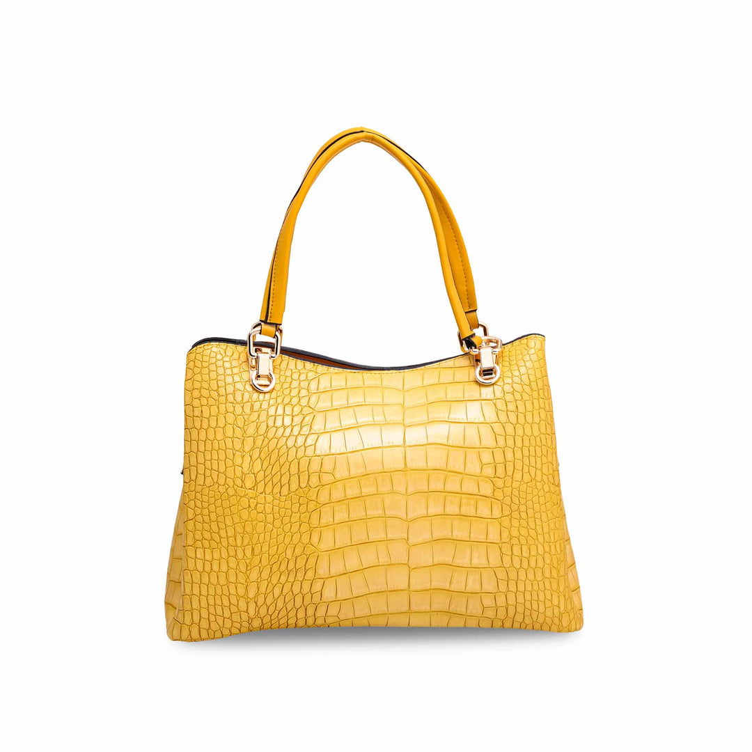 Yellow Formal Hand Bag P55578