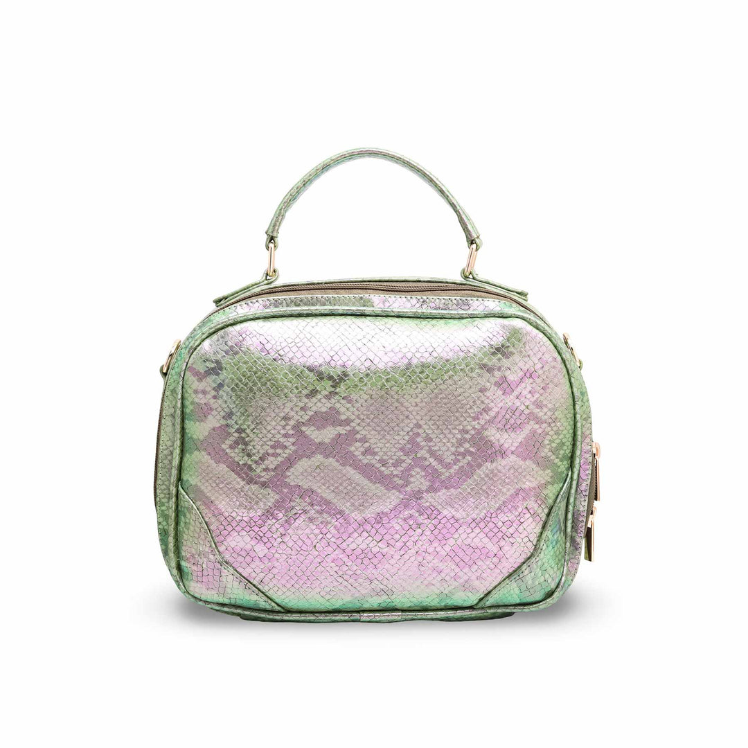 Green Casual Shoulder Bag P55583