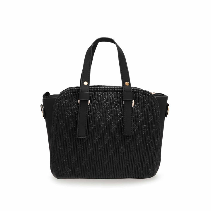 Black Formal Hand Bag P55587