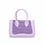 Purple Formal Hand Bag P55602