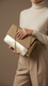 Golden Fancy Shoulder Bag P55614