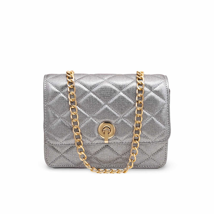 Grey Fancy Shoulder Bag P55616