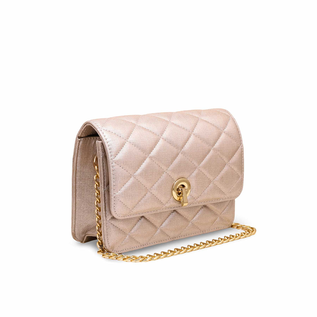 Golden Fancy Shoulder Bag P55616