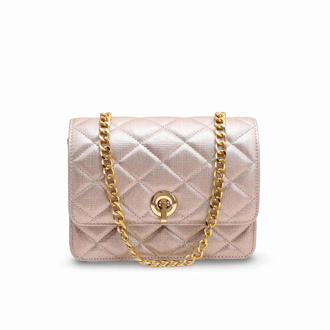 Golden Fancy Shoulder Bag P55616