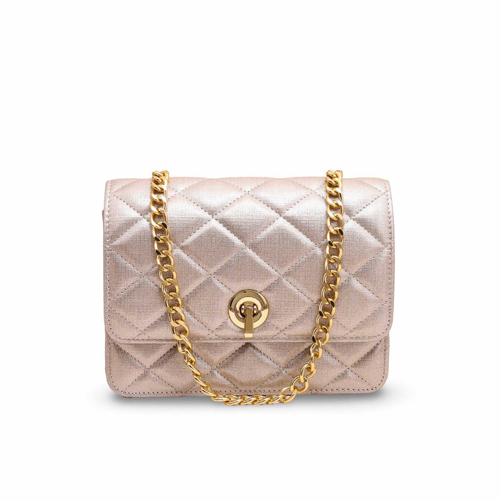 Golden Fancy Shoulder Bag P55616