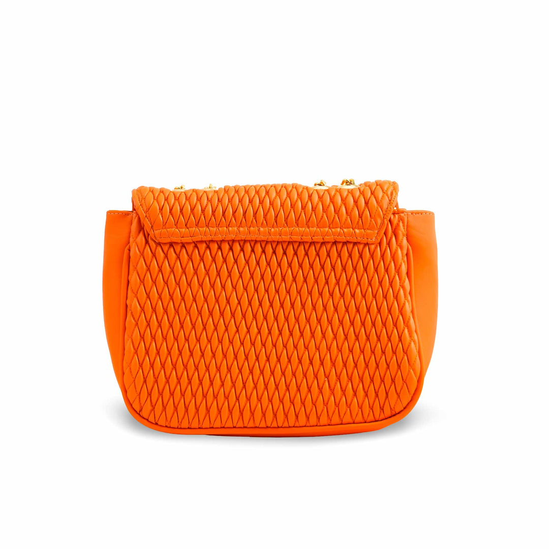Orange Formal Shoulder Bag P55623