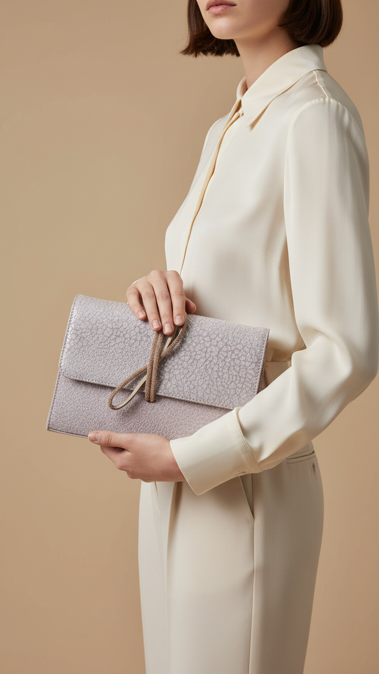 Champagne Fancy Shoulder Bag For Ladies P55626