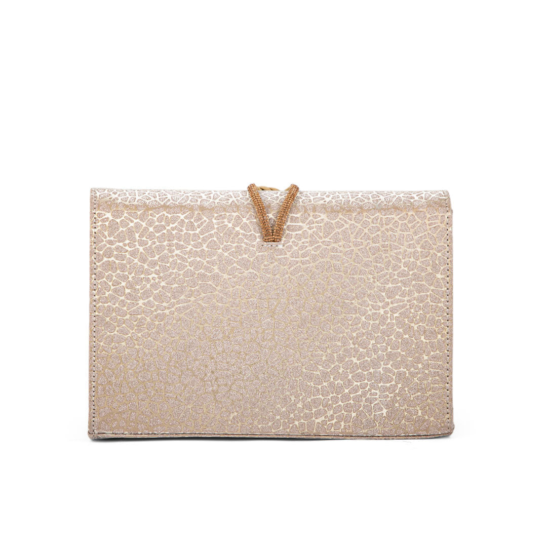 Golden Fancy Shoulder Bag P55626