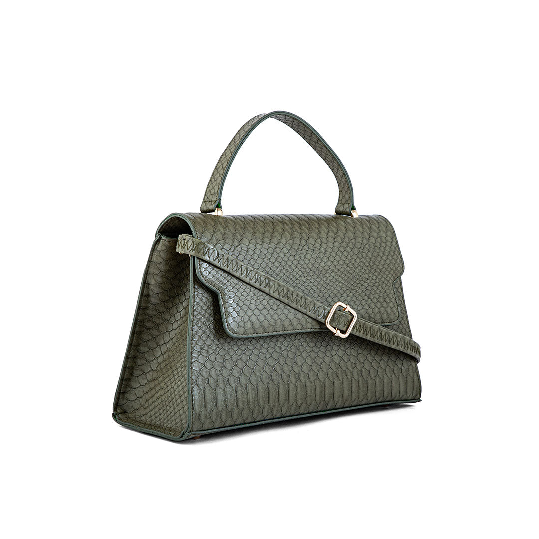 Green Women Casual Shoulder Bag P55632