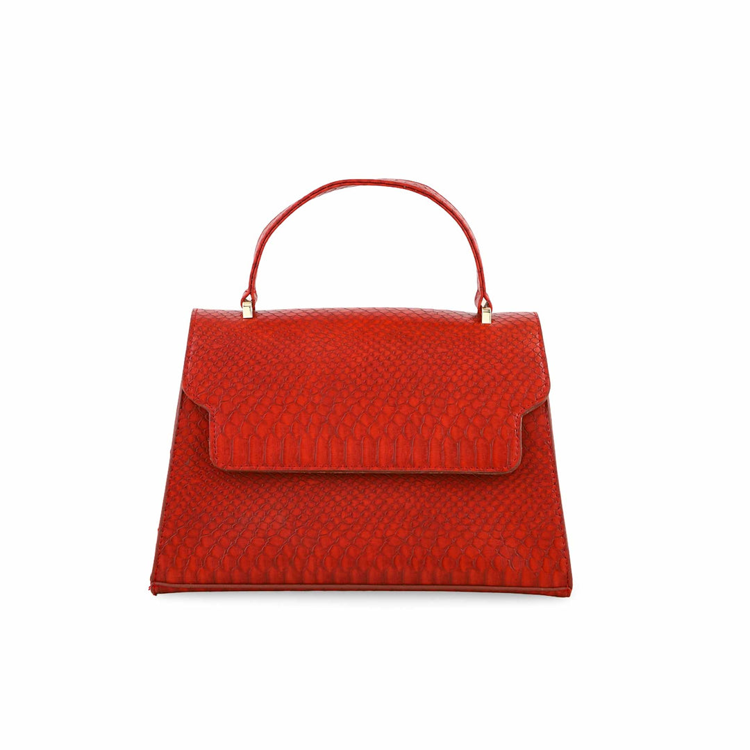 Red Casual Shoulder Bag For Women P55632