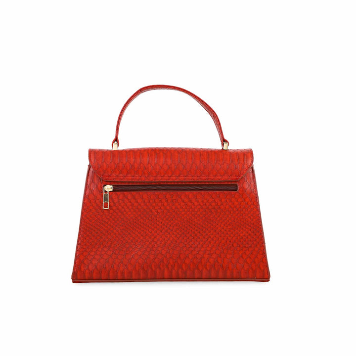 Red Casual Shoulder Bag For Women P55632