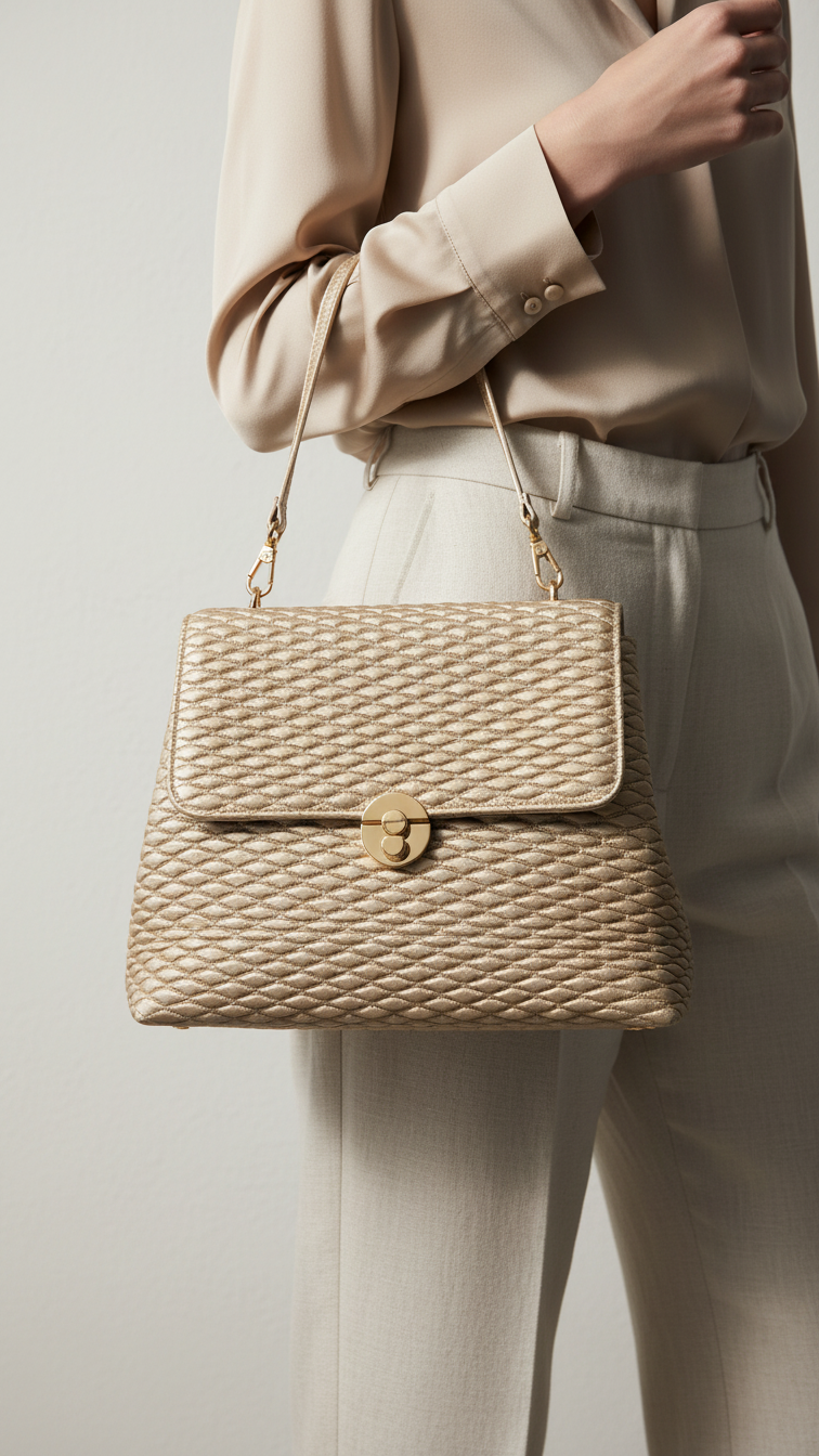Golden Casual Hand Bag P55633