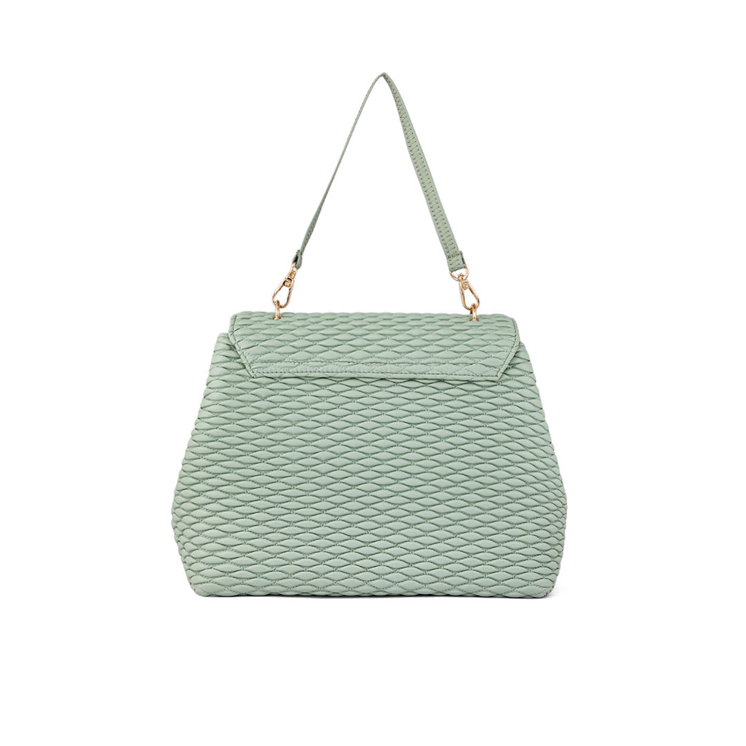 Green Casual Hand Bag For Women P55633